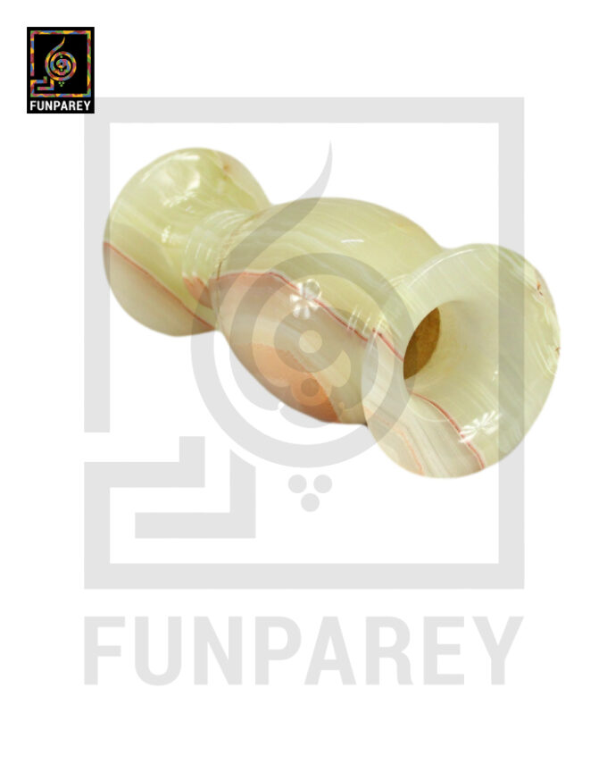Premium Onyx Stone Vase Heavy 14" Single - Image 7
