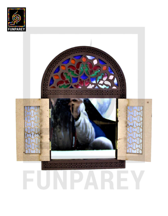 Handmade Decorative Doorway Mirror Caprice (XS) 10" - Image 3