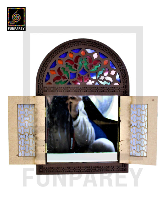 Handmade Decorative Doorway Mirror Caprice (Small) 12″ - Image 3