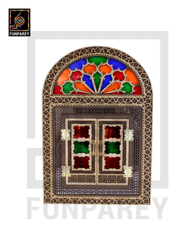 Handmade Decorative Doorway Mirror (Small) 12″ - Image 3
