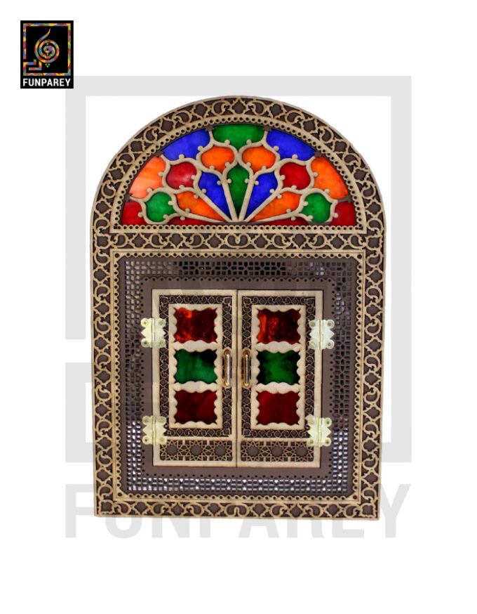Handmade Decorative Doorway Mirror (Medium) 14″
