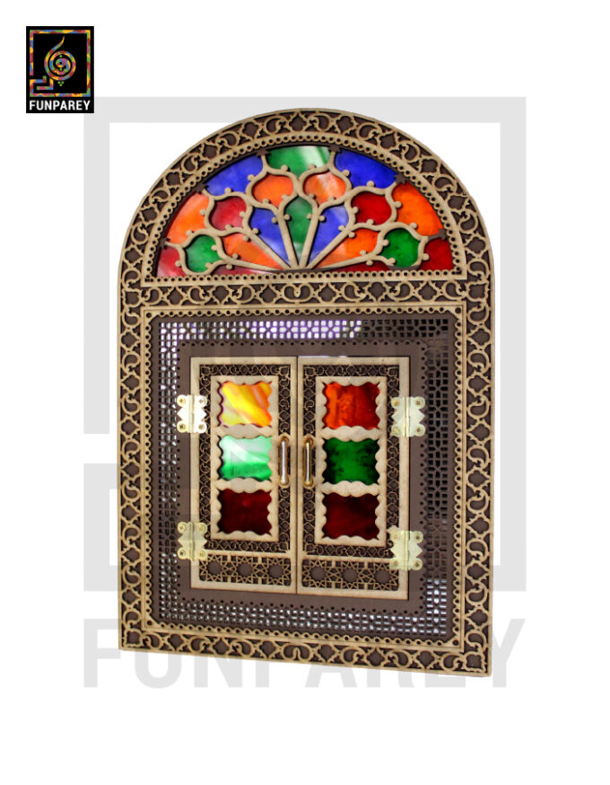 Handmade Decorative Doorway Mirror (Medium) 14″ - Image 2