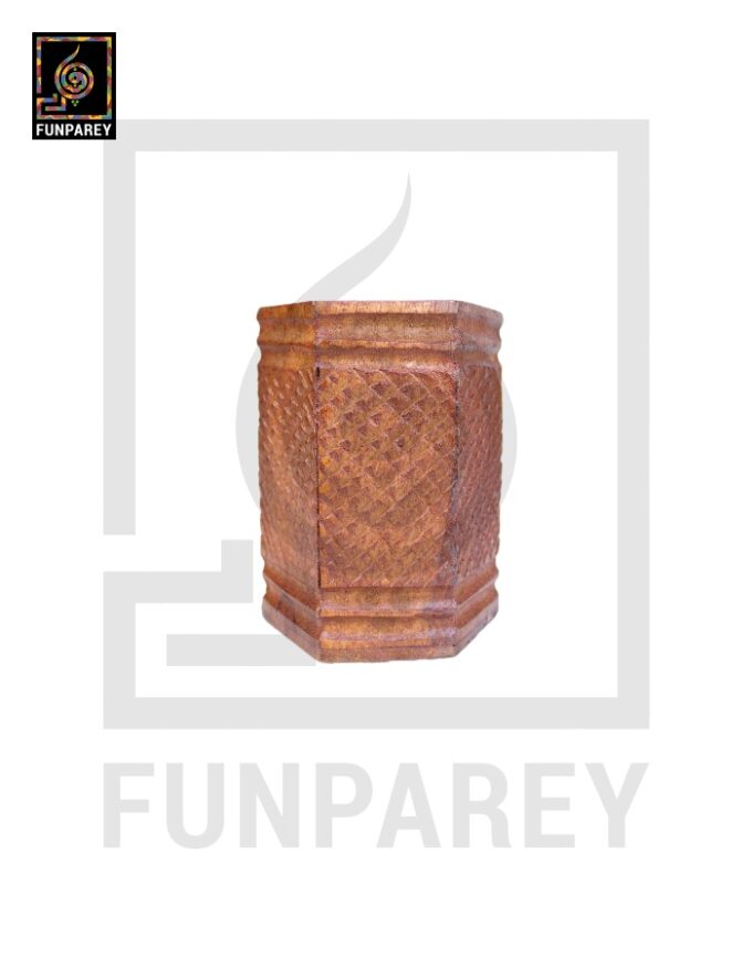 Hand Crafted Accessory Jar Hexdot - Image 3