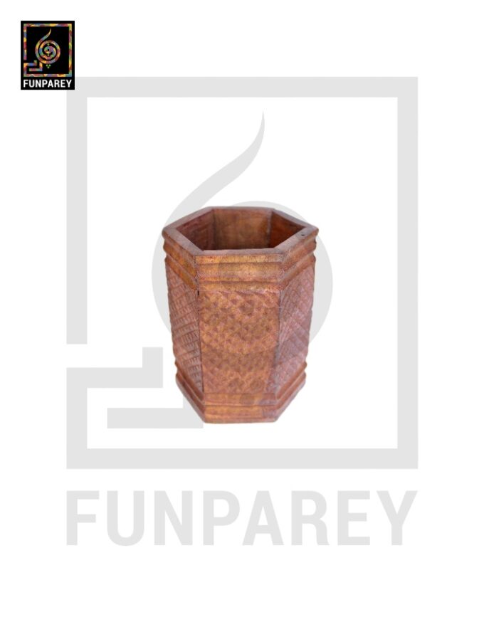 Hand Crafted Accessory Jar Hexdot - Image 4