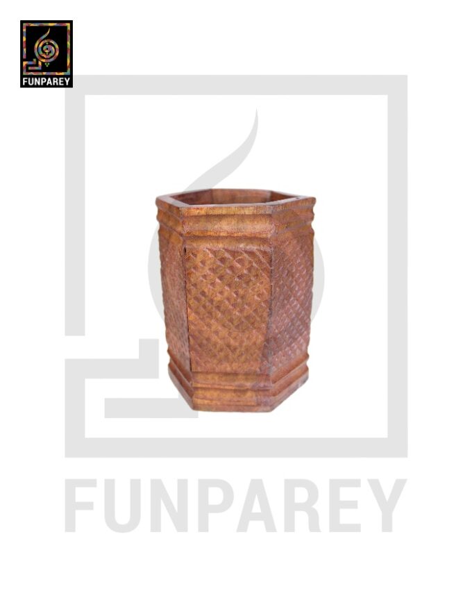 Hand Crafted Accessory Jar Hexdot - Image 5