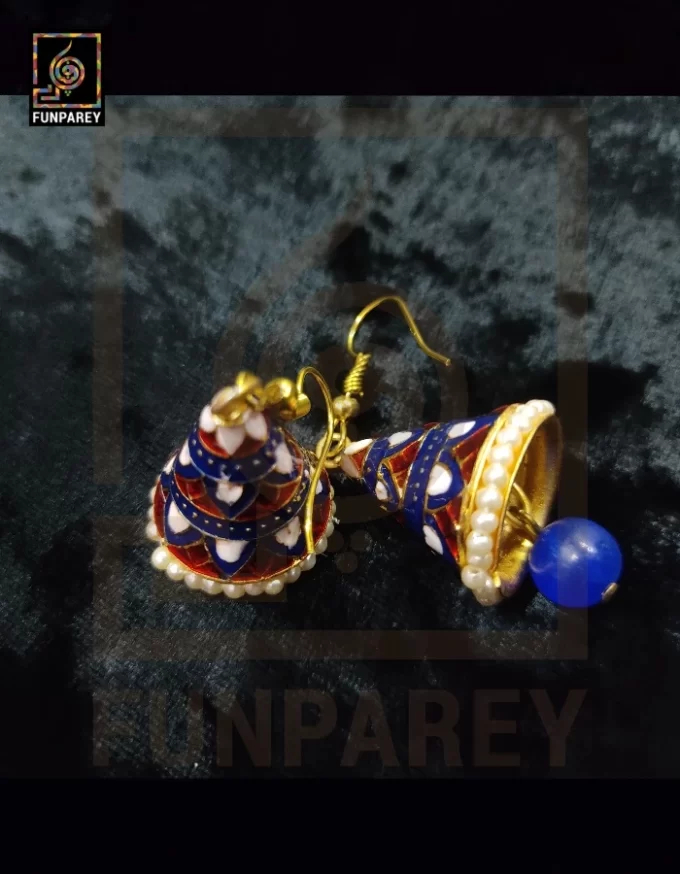 Ethnic Tribal Metallic Earrings "Chime Police" - Image 5