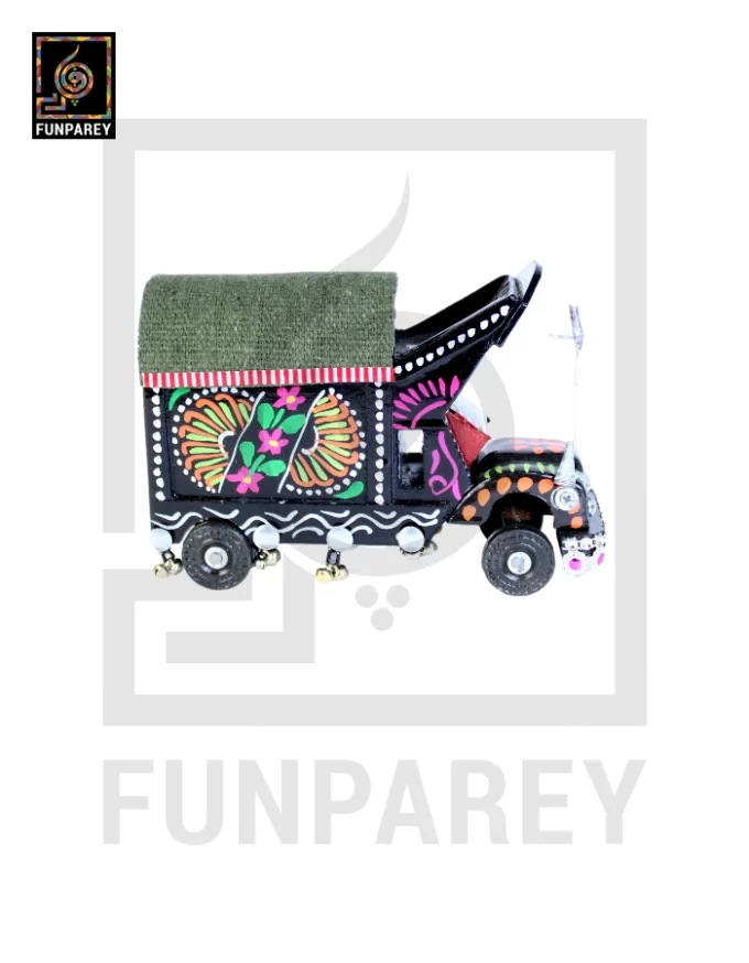 Handcrafted Premium Wooden Pakistani Traditional Truck Medium - Image 3