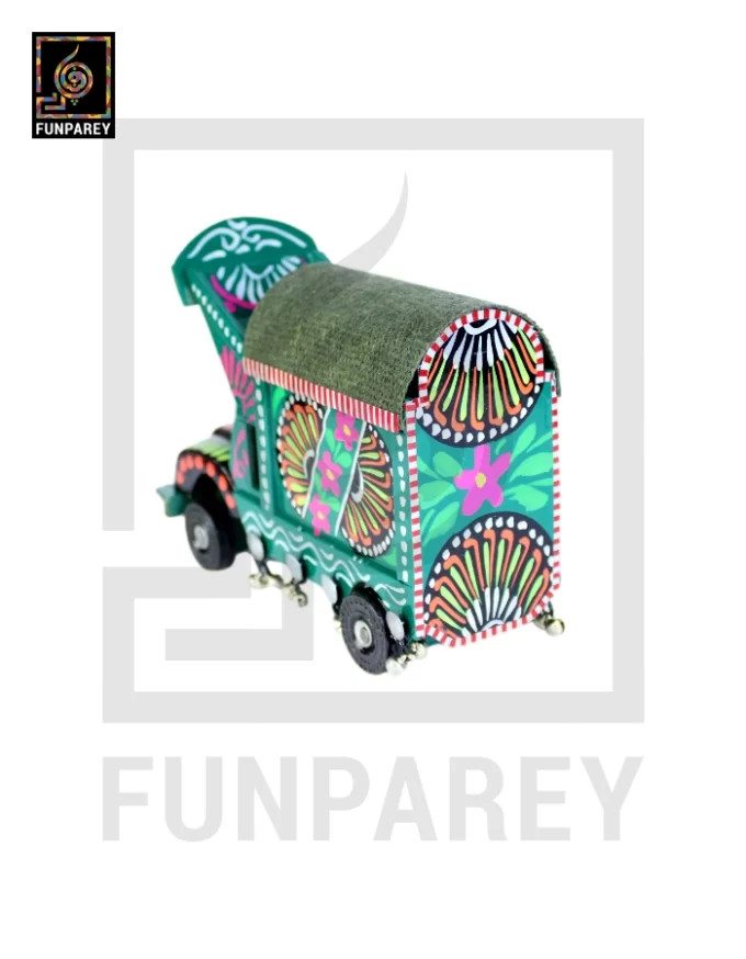 Handcrafted Premium Wooden Pakistani Traditional Truck Medium - Image 17