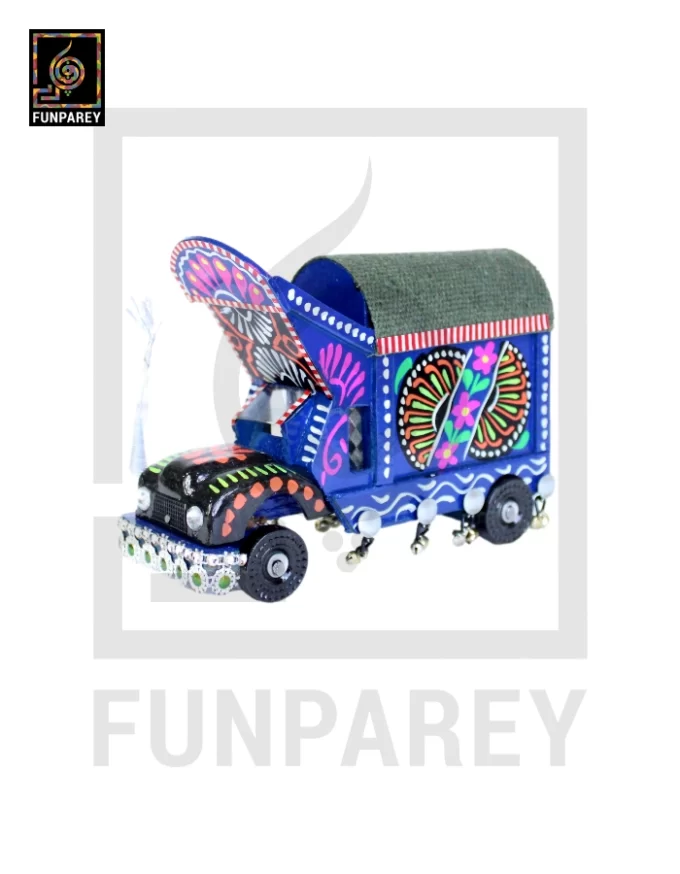 Handcrafted Premium Wooden Pakistani Traditional Truck Medium - Image 13
