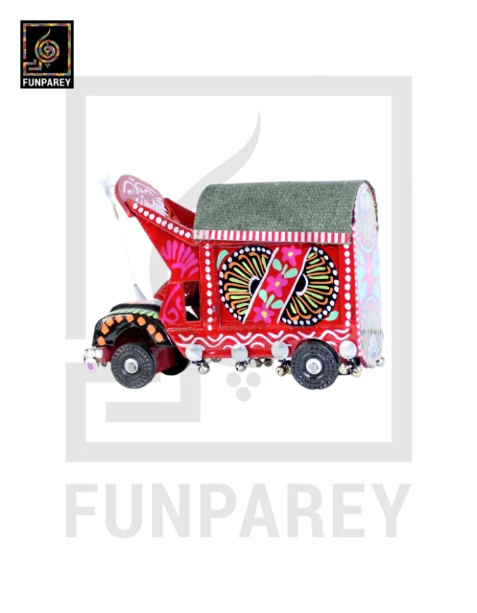 Handcrafted Premium Wooden Pakistani Traditional Truck Medium - Image 8