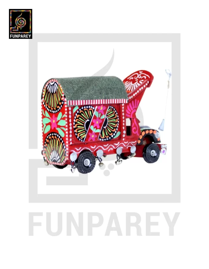 Handcrafted Premium Wooden Pakistani Traditional Truck Medium - Image 34