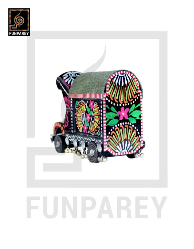 Handcrafted Premium Wooden Pakistani Traditional Truck Medium - Image 27