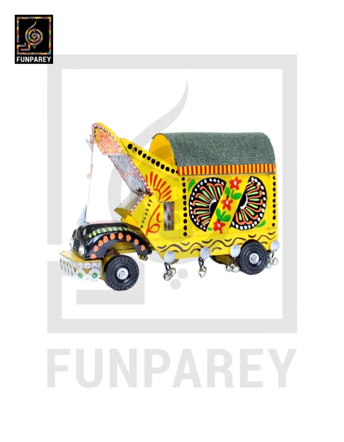 Handcrafted Premium Wooden Pakistani Traditional Truck Medium - Image 20