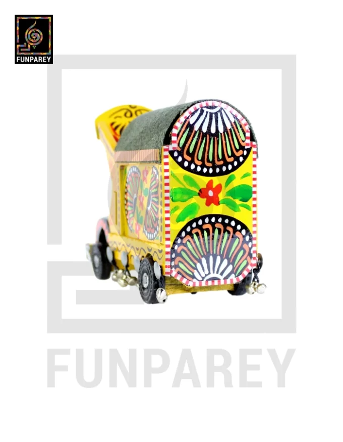 Handcrafted Premium Wooden Pakistani Traditional Truck Medium - Image 9