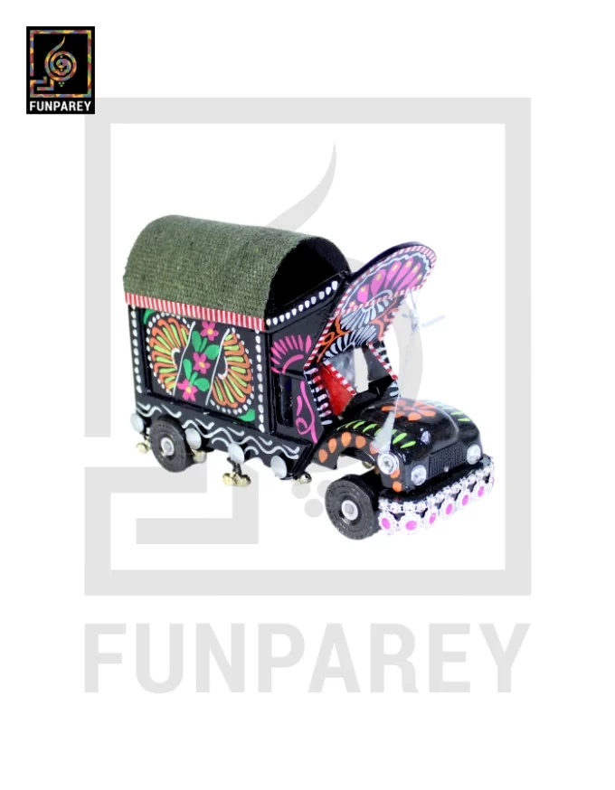 Handcrafted Premium Wooden Pakistani Traditional Truck Medium - Image 19
