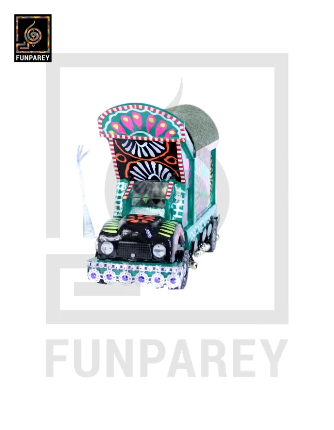 Handcrafted Premium Wooden Pakistani Traditional Truck Medium - Image 28