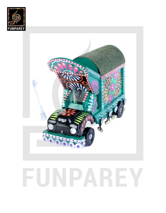 Handcrafted Premium Wooden Pakistani Traditional Truck Medium - Image 32