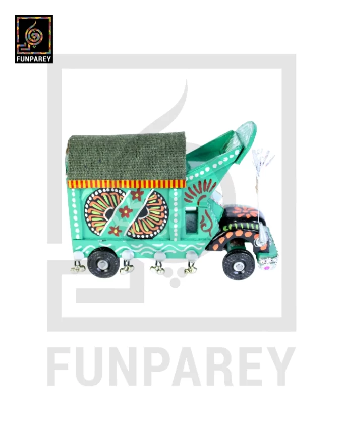 Handcrafted Premium Wooden Pakistani Traditional Truck Medium - Image 24