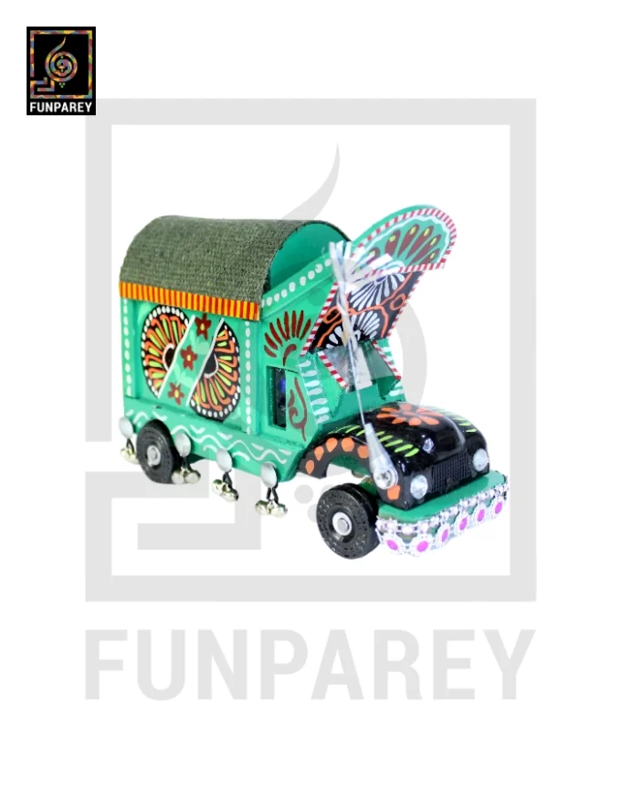 Handcrafted Premium Wooden Pakistani Traditional Truck Medium - Image 29