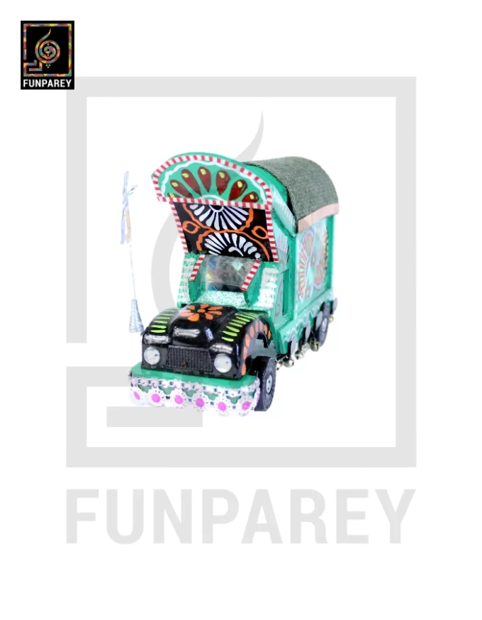 Handcrafted Premium Wooden Pakistani Traditional Truck Medium - Image 14