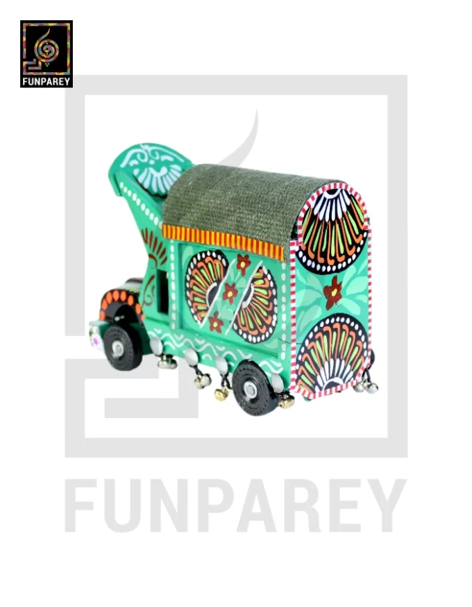 Handcrafted Premium Wooden Pakistani Traditional Truck Medium - Image 23