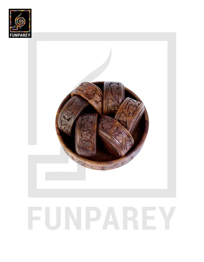 Hand Carved Premium Wooden Bowl Set - Image 12