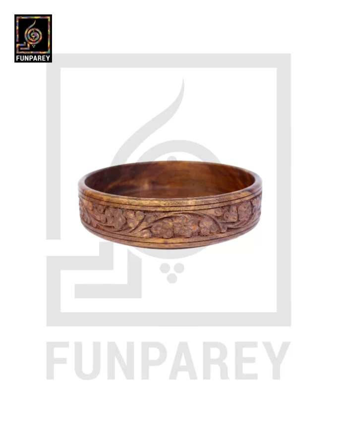 Hand Carved Premium Wooden Bowl Set - Image 5