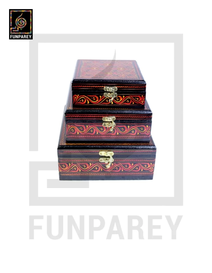 Jewelry Box Set With Nakshi - Image 6