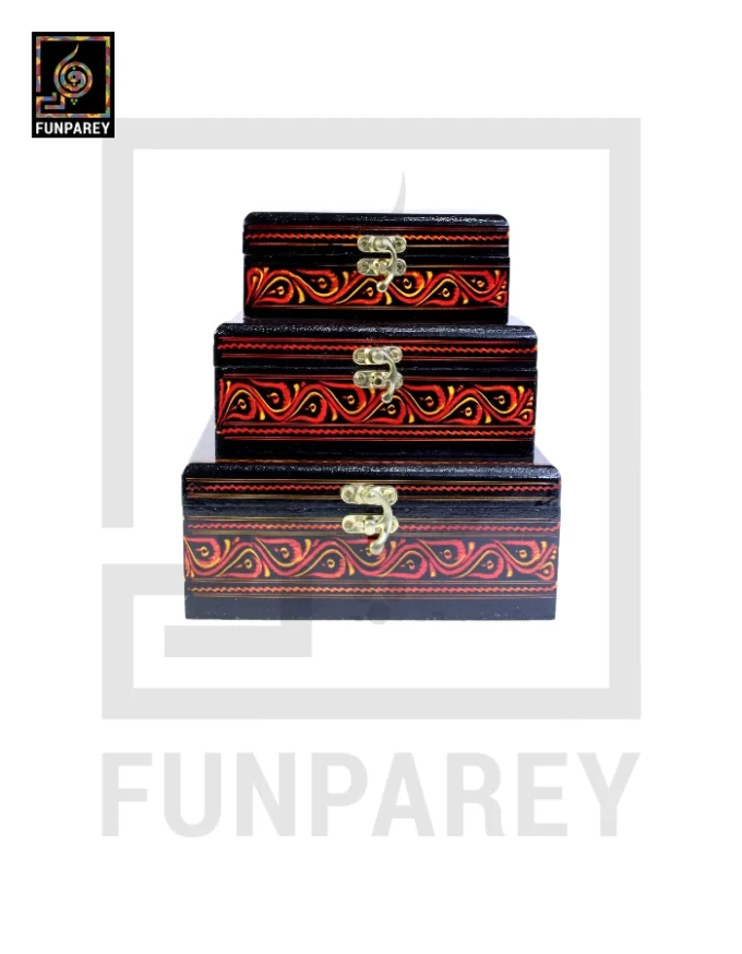 Jewelry Box Set With Nakshi - Image 7