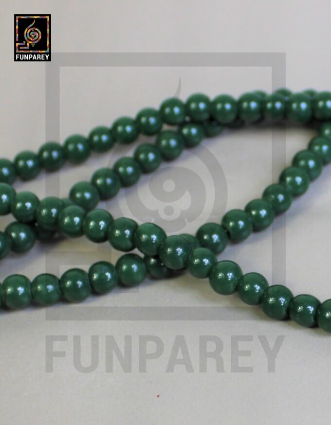 Tasbeeh / Misbaha Rosary 99 Beads - Myrtle green - Image 8