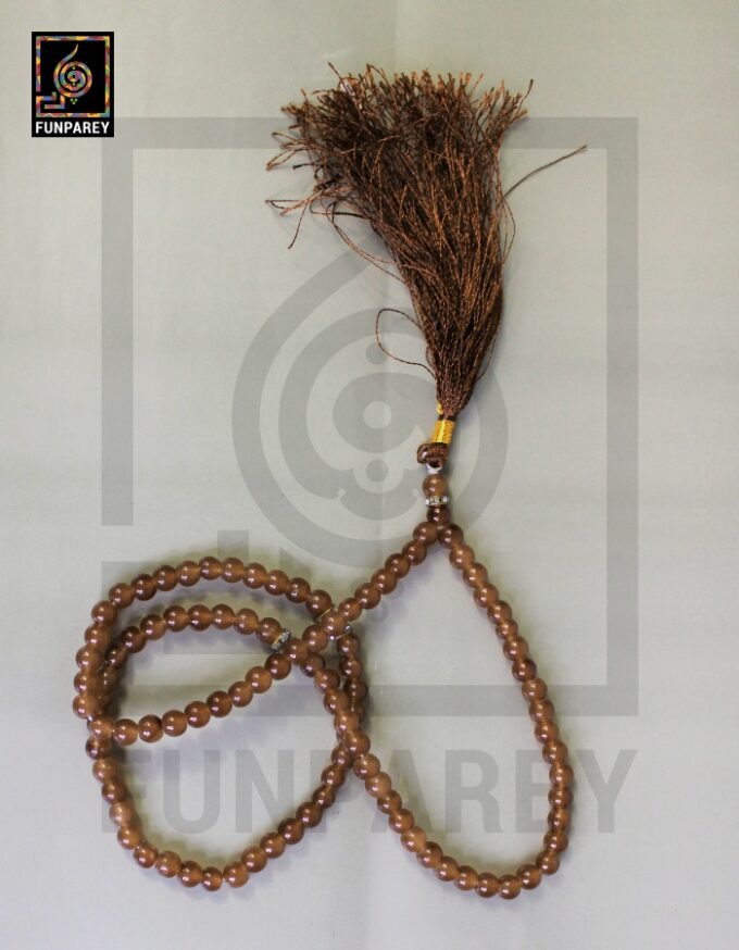 Tasbeeh / Misbaha Rosary 99 Beads - Ochreous