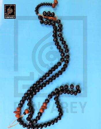 Handmade Tasbeeh / Misbaha / Rosary 99 Beads - Black Wooden
