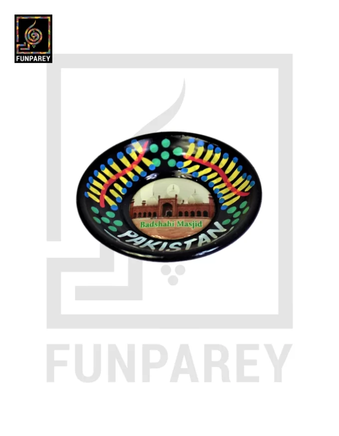 Decorative Fridge Magnet Plate With Truck Art - Image 9