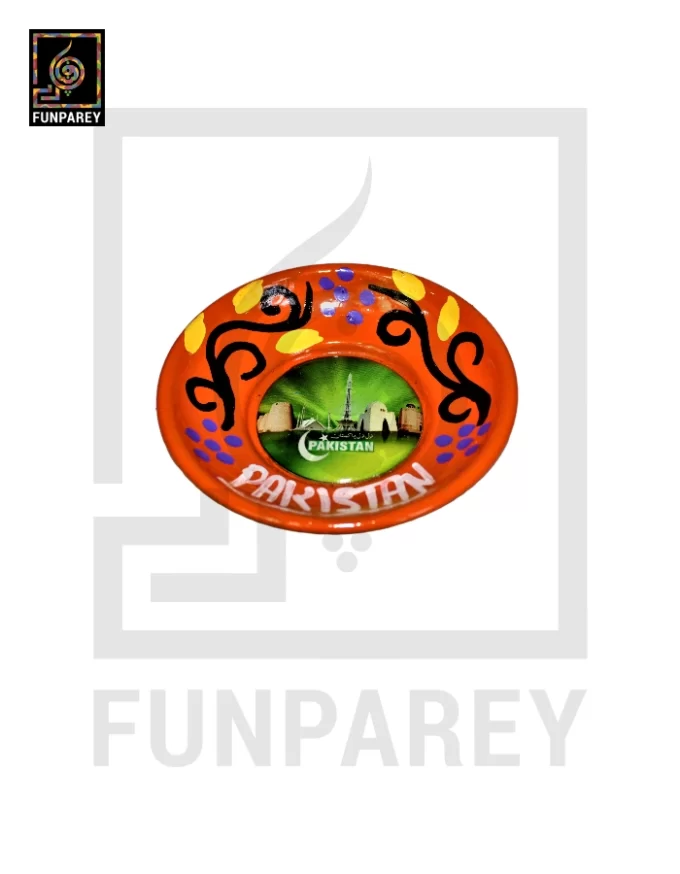 Decorative Fridge Magnet Plate With Truck Art - Image 11