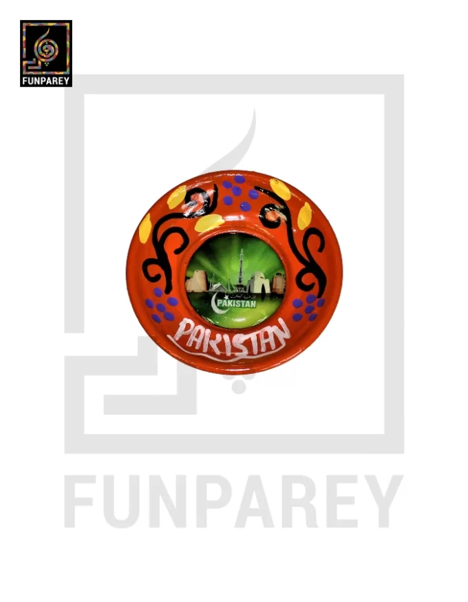 Decorative Fridge Magnet Plate With Truck Art - Image 13