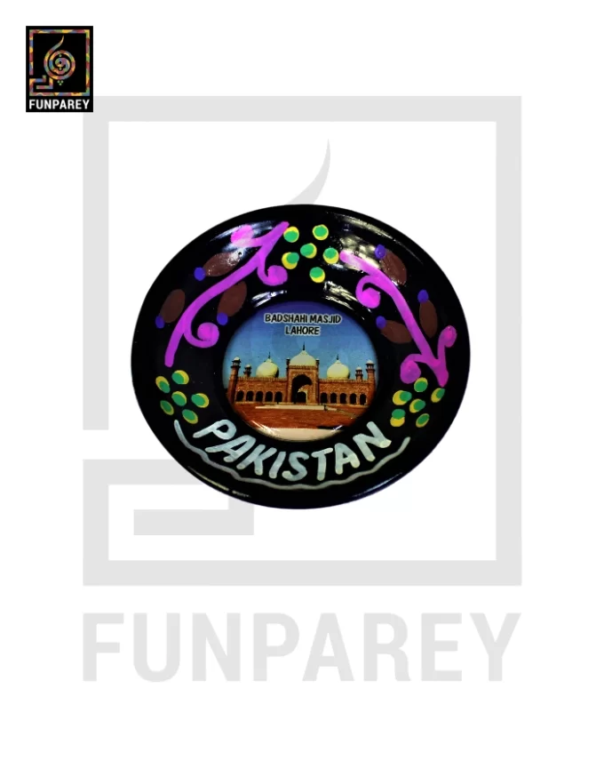 Decorative Fridge Magnet Plate With Truck Art - Image 14