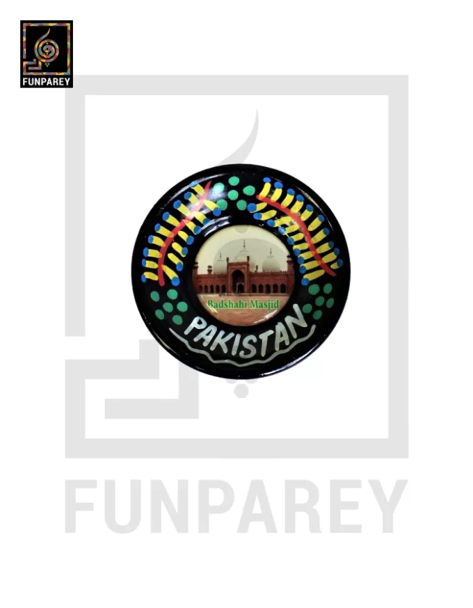 Decorative Fridge Magnet Plate With Truck Art - Image 18