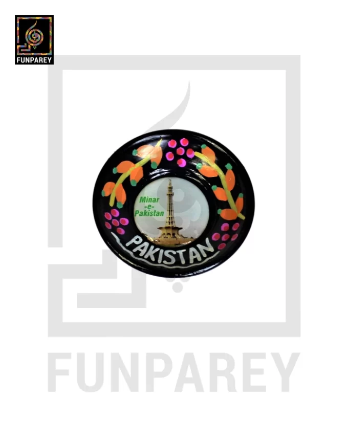 Decorative Fridge Magnet Plate With Truck Art - Image 20