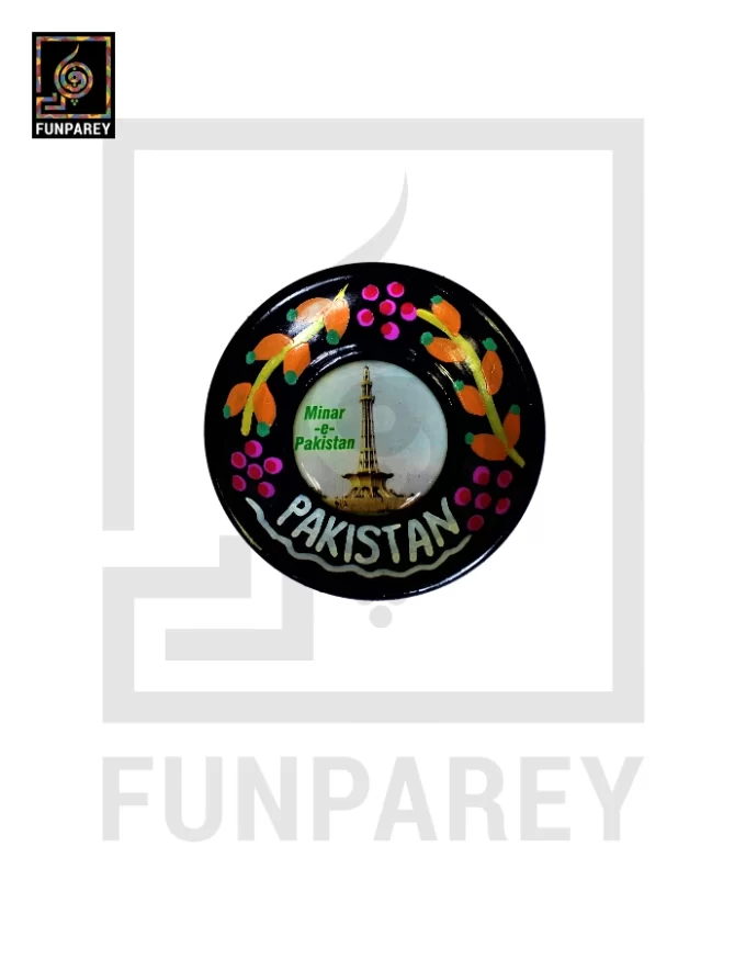 Decorative Fridge Magnet Plate With Truck Art - Image 21