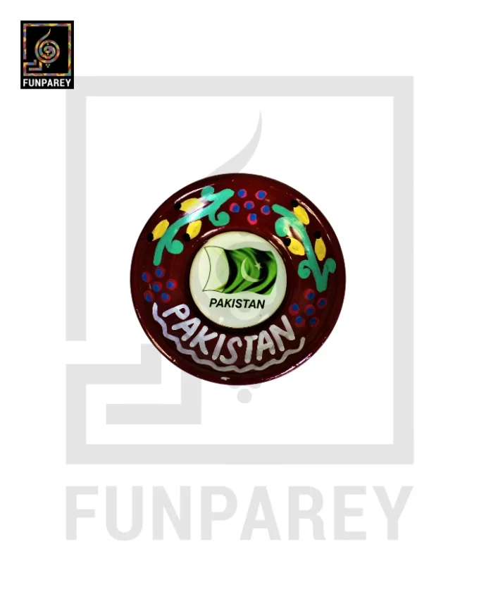 Decorative Fridge Magnet Plate With Truck Art - Image 22
