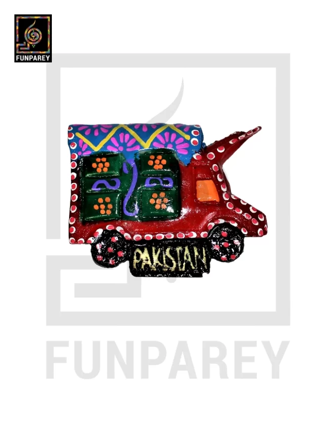 Decorative Truck Art Fridge Magnet Truck Model - Image 5