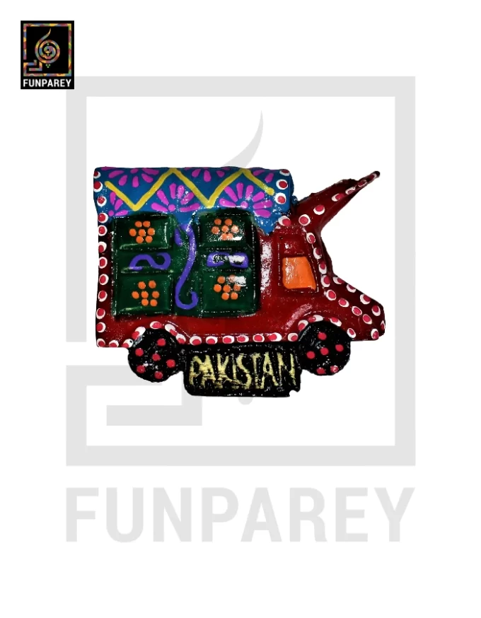 Decorative Truck Art Fridge Magnet Truck Model - Image 6