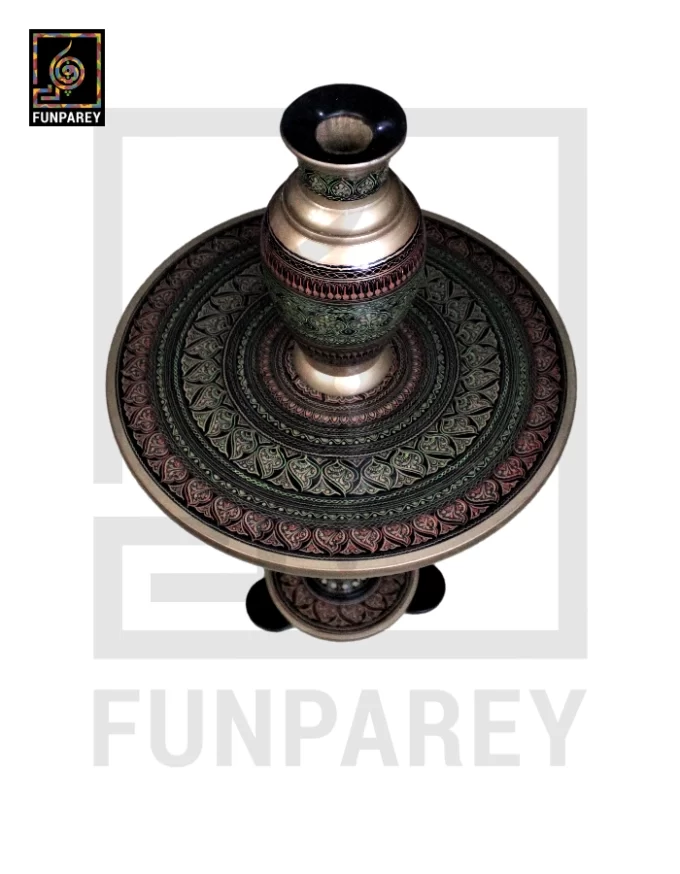 Nakshi Table and Vase Set Fauji 18" - Image 3