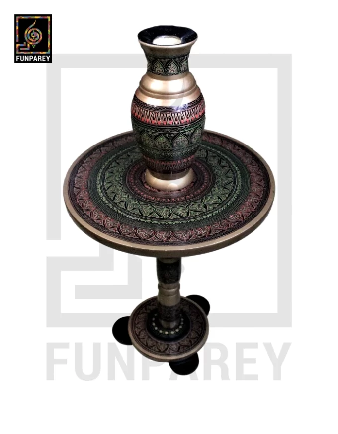Nakshi Table and Vase Set Fauji 16" - Image 3