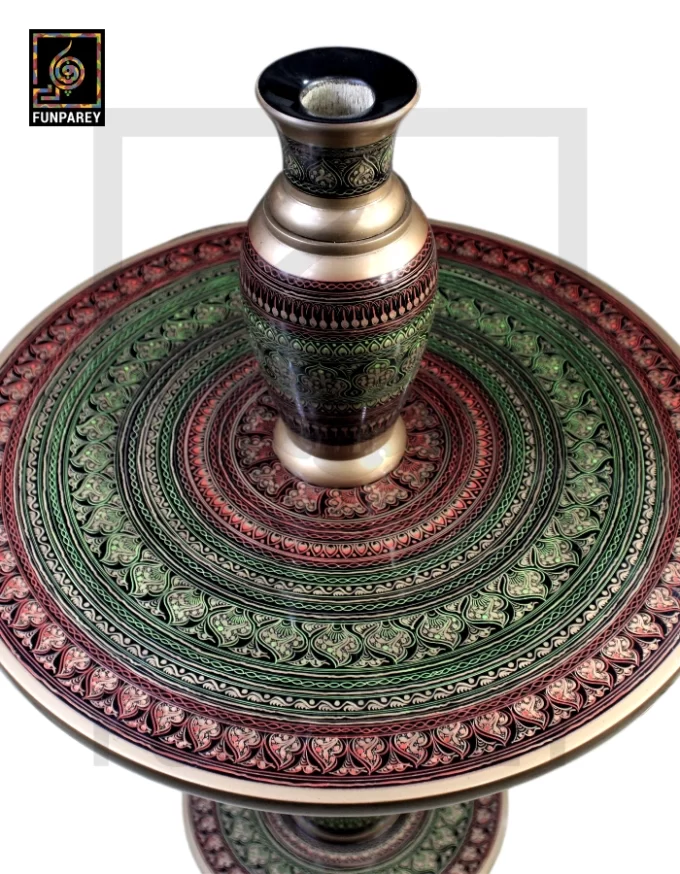 Nakshi Table and Vase Set Fauji 24" - Image 17