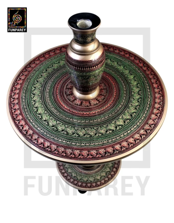 Nakshi Table and Vase Set Fauji 24" - Image 3