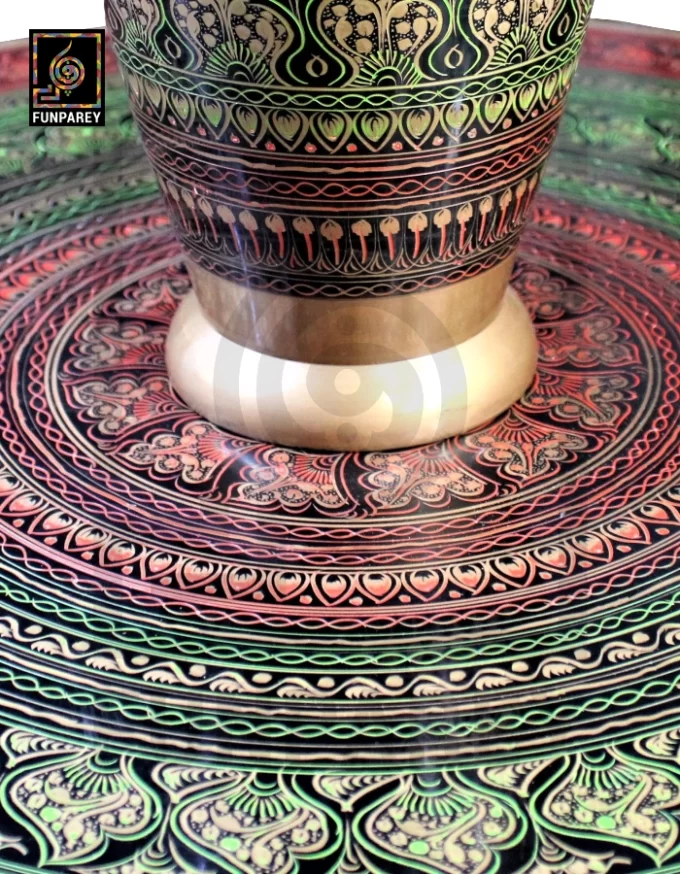 Nakshi Table and Vase Set Fauji 24" - Image 6