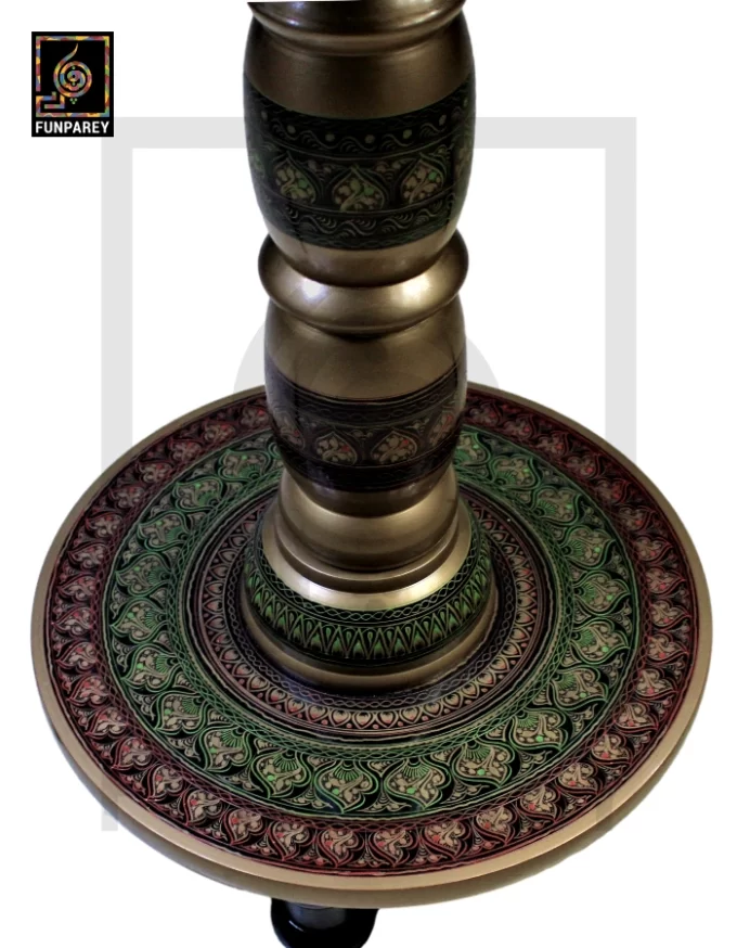 Nakshi Table and Vase Set Fauji 24" - Image 12