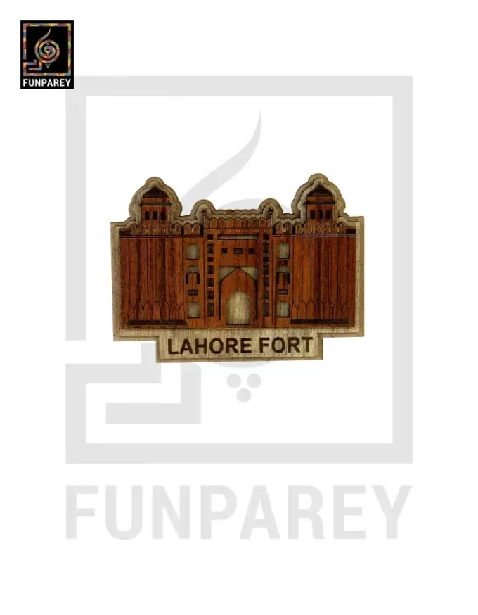 Decorative Fridge Magnet – Lahore Fort Model - Image 2