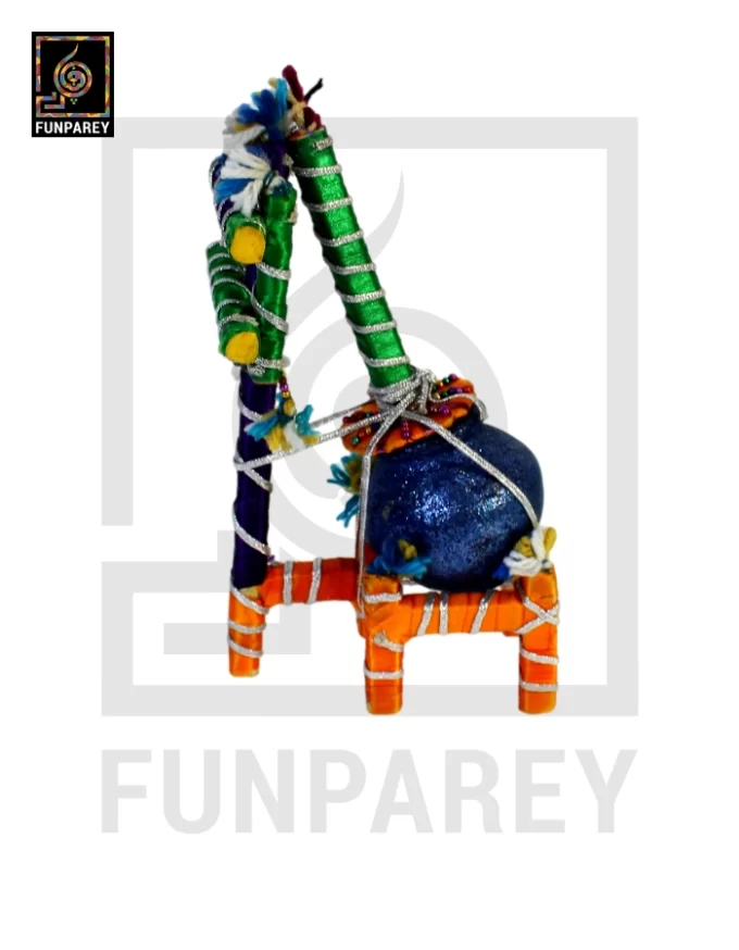 Handmade Wooden Madhani Set - Image 5